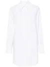 Jil Sander Hemd Aus Leinen-chambray In Weiss