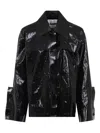 Jil Sander 15 Sport Button-up Jacket In Schwarz