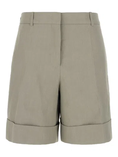 JIL SANDER LINEN SHORTS