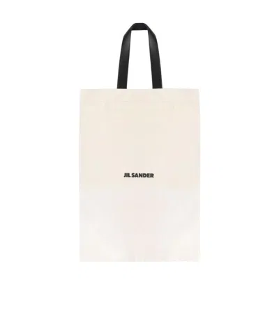 JIL SANDER JIL SANDER LOGO TOTE BAG