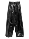 Jil Sander Hose Aus Leinen In Schwarz