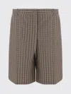 Jil Sander Checked Knee Length Shorts Belt Loops In Multi