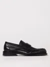 Jil Sander Leather Loafers In Black