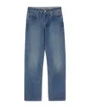 Jil Sander Logo-appliqué Straight-leg Jeans