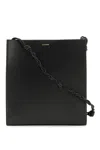 Jil Sander Logo Bag In Black