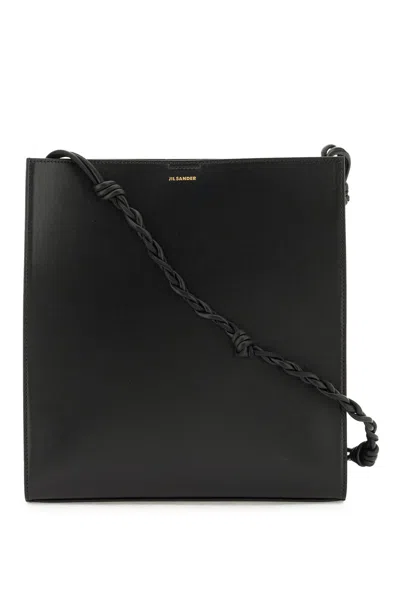 Jil Sander Logo Bag In Black