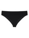 Jil Sander Bikini Bottoms In Black
