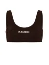 Jil Sander Logo Bikini Top