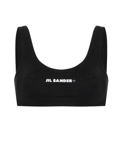 JIL SANDER JIL SANDER LOGO BIKINI TOP