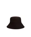 Jil Sander Logo Bucket Hat In Black