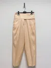 Jil Sander Logo Casual Pants In Nude