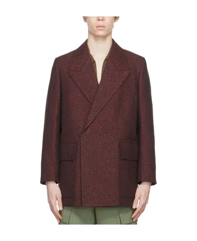 JIL SANDER LOGO COTTON BLAZER