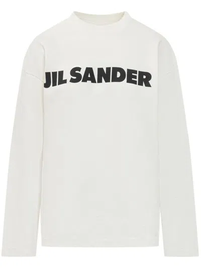 Jil Sander Logo Cotton T-shirt