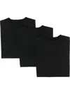 Jil Sander Confezione Da 3 T-shirt In Cotone Con Etichetta Logo