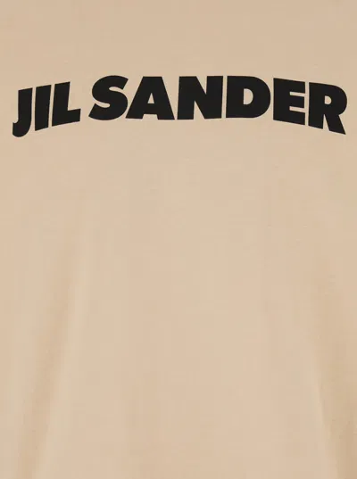 JIL SANDER LOGO COTTON T-SHIRT