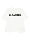 Jil Sander Women Ivory Cotton Oversize T-shirt In White