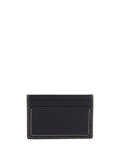JIL SANDER LOGO-DEBOSSED CARD HOLDER
