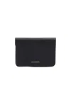 Jil Sander Zip-fastening Continental Wallet In Black