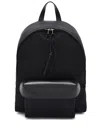 Jil Sander Logo-debossed Zipped Backpack In Black