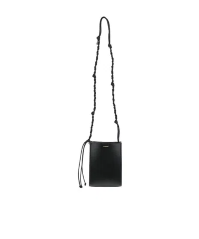 JIL SANDER JIL SANDER LOGO DETAILED SMALL CROSSBODY BAG