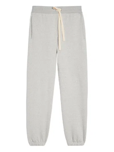 JIL SANDER LOGO-DETAIL TRACK PANTS