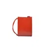 Jil Sander Logo Detailed Small Crossbody Bag In Aragosta