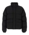 Jil Sander Midnight Blue Nylon-blend Down Jacket In Black