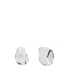 JIL SANDER LOGO EARRINGS