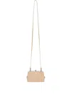 Jil Sander Logo-embossed Crossbody Leather Bag In Pink