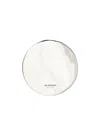 Jil Sander Logo-engraved Brooch In Multi