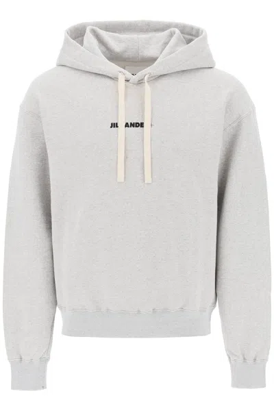 JIL SANDER LOGO HOODIE