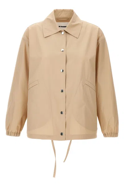 JIL SANDER JIL SANDER LOGO JACKET