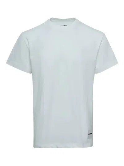 Jil Sander Oversize Cotton Crew-neck T-shirt In White