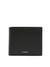 Jil Sander Zip-fastening Continental Wallet In Black