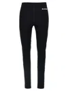 Jil Sander Black Leggings With Printed Waistband