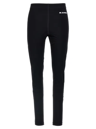 JIL SANDER LOGO LEGGINGS