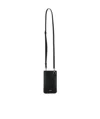 Jil Sander Logo Mobile Phone Bag In Black