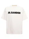 Jil Sander Logo T-shirt By . The Brand Presents A Minimalist Style That Is Appreciated Wor
