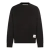 JIL SANDER JIL SANDER+ LOGO PATCH CREWNECK SWEATSHIRT