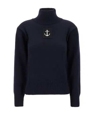 JIL SANDER JIL SANDER HIGH-NECK KNITTED JUMPER