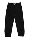 Jil Sander Logo-patch Jeans In Black