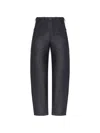 Jil Sander Logo-patch Jeans In Blue