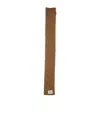 Jil Sander Scarf With Logo In Brown