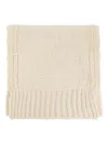 Jil Sander+ Logo-patch Scarf In Pink