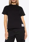 Jil Sander 3 T-shirt Pack With Logo Patch In Cotton Woman In Black