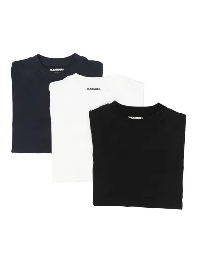 JIL SANDER LOGO-PATCH T-SHIRT