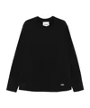 Jil Sander Logo-plaque T-shirt In Black