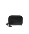 Jil Sander Zip-around Wallet Small In Black