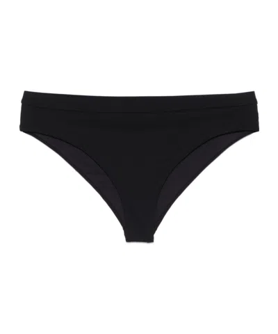 JIL SANDER LOGO-PRINT BIKINI BOTTOMS