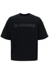 JIL SANDER LOGO PRINT BOXY T-SHIRT